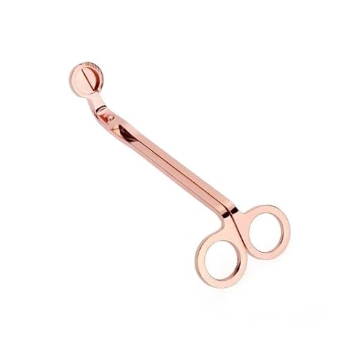 CYWDHFO 18 cm Kerzendochtschneider(Rose Gold) von CYWDHFO
