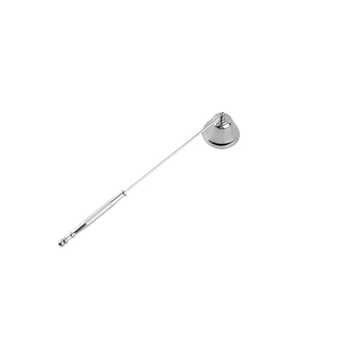 CYWDHFO Kerzenfeuerlöscher mit langem Griff und Glockenfeuerlöscher(Sliver) von CYWDHFO