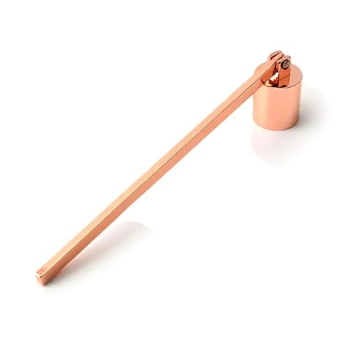CYWDHFO Kerzenschneider-Zubehör Glockenförmiger Langer Griff(Rose Gold) von CYWDHFO
