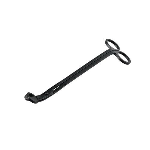 CYWDHFO Trim Haken Clipper Snuffers Werkzeug Cutter Kerze Zubehör Docht Schere Trimmer(Black) von CYWDHFO
