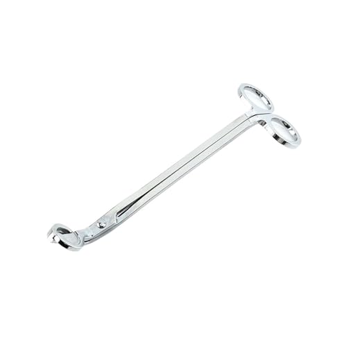 CYWDHFO Trim Haken Clipper Snuffers Werkzeug Cutter Kerze Zubehör Docht Schere Trimmer(Silver) von CYWDHFO