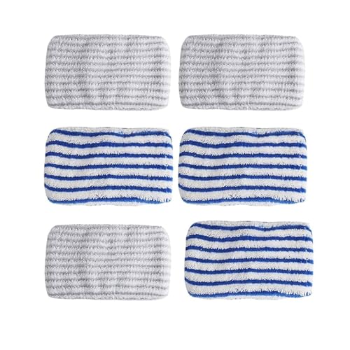 Ersatz-Mikrofaser-Stoffpads, kompatibel mit Rowenta Clean&Steam, ZR005801 RY7/RY8-Serie, nicht geeignet for die RX6-Serie Ersatz-Mikrofaser-Stoffpads, kompatibel mit Rowenta Clean&Steam, ZR005801 RY7/RY8-Serie, nicht geeignet for die RX6-Serie von CYWDHFO