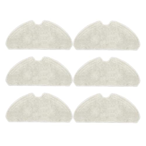 Ersatz for waschbare Mopptücher, kompatibel mit Xiaomi Dreame, D10s/D10s Pro Roboter-Staubsauger, Mopppads, Lappen, Ersatzteile, Zubehör(6pcs) von CYWDHFO