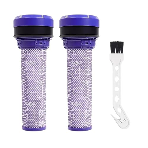 Kompatibel mit Dyson Staubsauger Waschbarer Barrel Vorfilter Filter mit Bürste Ersatzteil(2PCS) von CYWDHFO