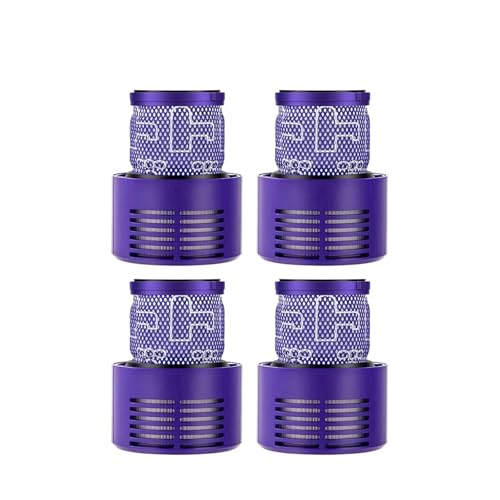 Kompatibel mit Dyson V10 Zubehör Zyklon Akku-Staubsauger Waschbarer Ersatz-Nachfilter Ersatzteile(4pcs) von CYWDHFO