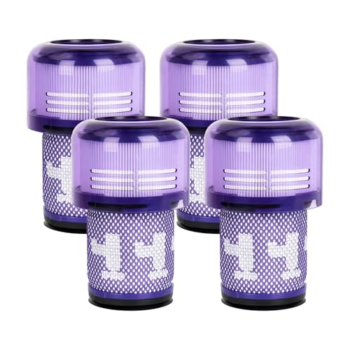 Kompatibel mit Dyson V12 Filter-Ersatzstaubsaugerzubehör(4 Pcs) von CYWDHFO
