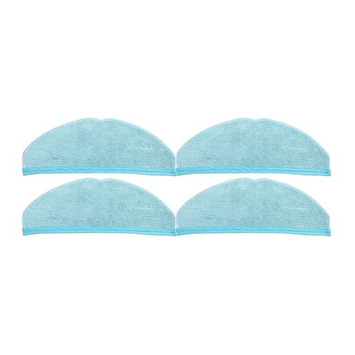 Zubehör, Kompatibel for Cecotec Conga, 8090 9090 Mopptücher Roboterstaubsauger Teile(4 Pcs) von CYWDHFO