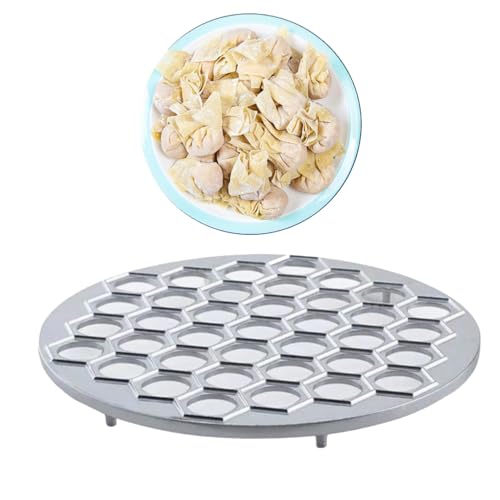 37 Löcher Pelmeni Maker Pelmeni Form Dumpling Maker,Dumpling Form(25cm),Löcher Teigtaschenform Aus Metall,Pelmeni Maker mit 37 Löcher,für Kochen Teigtaschen im Küche und Restaurant von CYXZMYA