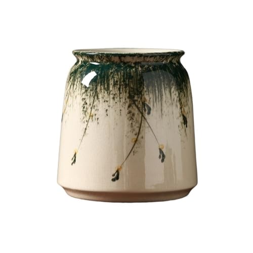 CYairong-22 Pflanzengefäße Einfacher chinesischer Keramik-Blumentopf for das Wohnzimmer zu Hause, Eisriss, hochwertiger Orchideen-Spezialtopf Blumentöpfe von CYairong-22