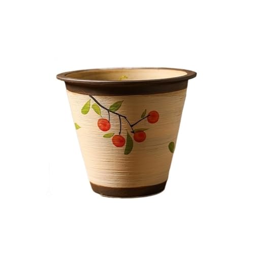 CYairong-22 Pflanzengefäße Exquisite handgefertigte Blumentöpfe aus Keramik Jingdezhen, handbemalte chinesische Blumenvasen im Vintage-Stil for das Wohnzimmer Blumentöpfe von CYairong-22