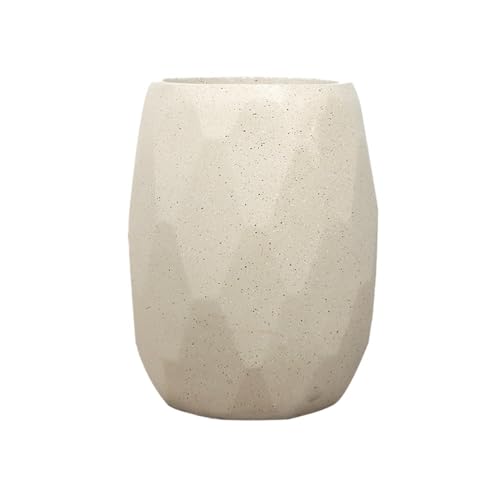 CYairong-22 Pflanzengefäße Kreative und minimalistische Blumentöpfe, große vom Boden bis zur Decke, for Balkone, Wohnzimmer, leichte, luxuriöse dekorative Ornamente Blumentöpfe(Beige) von CYairong-22