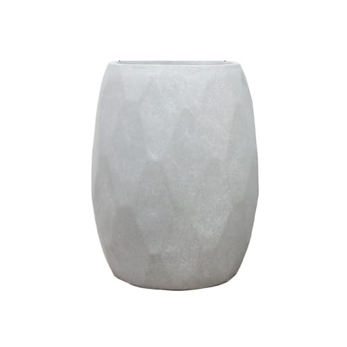 CYairong-22 Pflanzengefäße Kreative und minimalistische Blumentöpfe, große vom Boden bis zur Decke, for Balkone, Wohnzimmer, leichte, luxuriöse dekorative Ornamente Blumentöpfe(Grigio) von CYairong-22