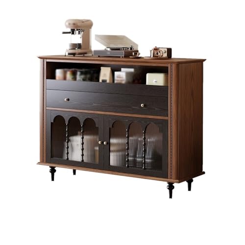 CYairong-22 Sideboard-Buffetschrank Sideboard an der Wand integriert Home Küche Wohnzimmer Weinschrank Lagerung Kaffeeschrank Eingang Freistehender Schrank von CYairong-22
