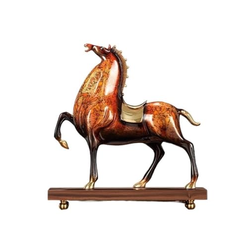 CYairong-22 Wohnzimmerdekor Leichte Luxus-Kupferpferd-Ornamente, Kunsthandwerk, Weinschrank-Dekoration, Büro, Geschäft, Einweihungsgeschenk Dekorative Wohnaccessoires CYairong-22 Wohnzimmerdekor Leichte Luxus-Kupferpferd-Ornamente, Kunsthandwerk, Weinschrank-Dekoration, Büro, Geschäft, Einweihungsgeschenk Dekorative Wohnaccessoires von CYairong-22