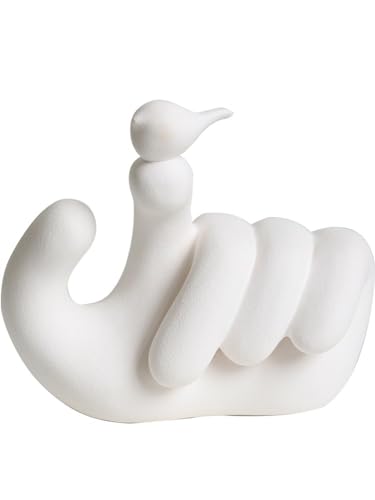 CYairong-22 Wohnzimmerdekor Moderne, einfache, kreative Fingerspitzen-Vogel-Ornamente, Kunsthandwerk, Dekoration, 16 x 14 28 cm Dekorative Wohnaccessoires von CYairong-22