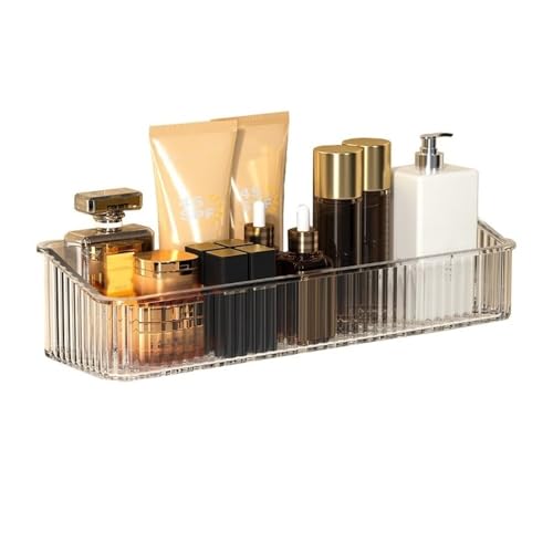 Duschablage Transparentes Duschregal, selbstklebende Duschablagen aus Kunststoff, ohne Bohren an der Wand zu montierender Dusch-Organizer for Badezimmeraufbewahrung und Küche Handtuchhalter(Transparen Duschablage Transparentes Duschregal, selbstklebende Duschablagen aus Kunststoff, ohne Bohren an der Wand zu montierender Dusch-Organizer for Badezimmeraufbewahrung und Küche Handtuchhalter(Transparen von CYairong-22