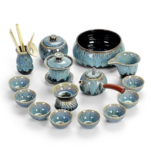 Wasserkocher Keramik Teeschale Tasse Büro Meeting Set Teekanne von CYairong-22