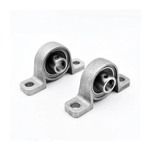 2/10pcs Zink Alloy Pillow Block Bearing KP08 KP000 KP001 KP002 KP003 KP004 Inner Bore 8mm 10mm 12mm 15mm 17mm 20mm Bearings CZAOINCU(KP000 10mm,Taglia unica) von CZAOINCU