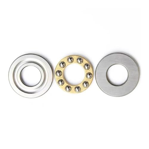 5PCS F2-6M F3-8M F5-10M F6-12M F8-16M F10-18M F12-21M F12-23M 3-in-1 Plane Axial Ball Thrust Bearing CZAOINCU(F9-20m 9x20x7mm) von CZAOINCU