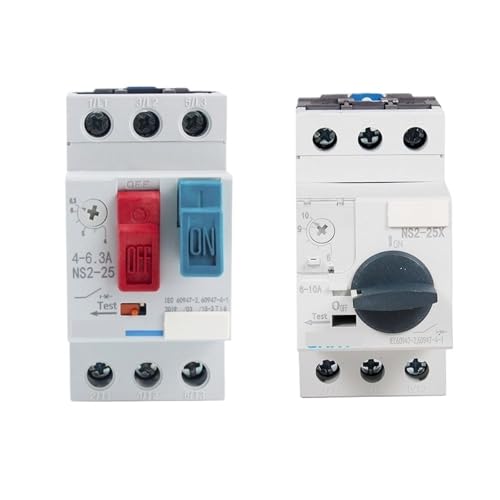 AC electronic starter Starter NS2-25 NS2-25X AE11 AU11 220V-390V Protection Thermal Switch Engine Protector Device Knob Button CZAOINCU(NS2-25X,24-32A) von CZAOINCU