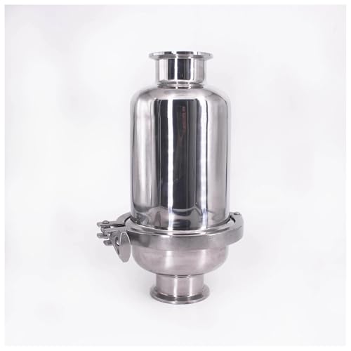 Length 245mm Fit 19/25/32/38/51mm Pipe x 1.5" 2" Tri Clamp In-line Filter Strainer Homebrew Beer Brewing SUS 304 Stainless Steel CZAOINCU(38mm K50.5mm,100 Mesh) von CZAOINCU