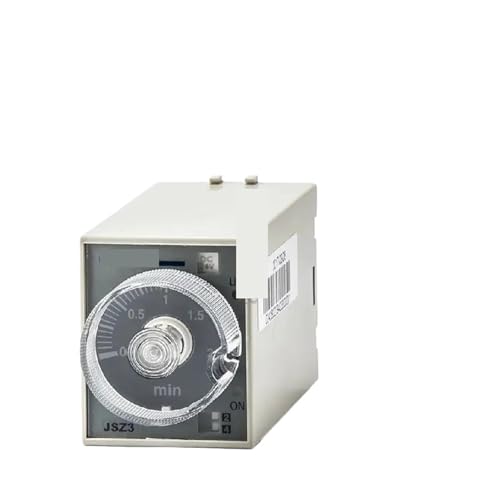 Time Power On Relay JSZ3A-A A-B A-C A-D A-E 1S 5S 10S 30S 60S 1M JSZ3A ST3P AC380V AC220V AC110V AC36V AC24V DC24V DC12V CZAOINCU(JSZ3A-F,WITH BASE_AC 36V) von CZAOINCU