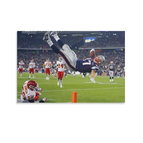 Rob Gronkowski Leinwandposter Poster Gemälde Leinwand Wandkunst Wohnzimmer Poster Gemälde 20 x 30 cm Rob Gronkowski Leinwandposter Poster Gemälde Leinwand Wandkunst Wohnzimmer Poster Gemälde 20 x 30 cm von CZBAIY