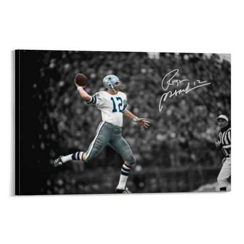 Roger Staubach Leinwandposter Wandkunst Poster Scroll Leinwand Gemälde Bild Wohnzimmer Dekor Zuhause 20 x 30 cm Roger Staubach Leinwandposter Wandkunst Poster Scroll Leinwand Gemälde Bild Wohnzimmer Dekor Zuhause 20 x 30 cm von CZBAIY