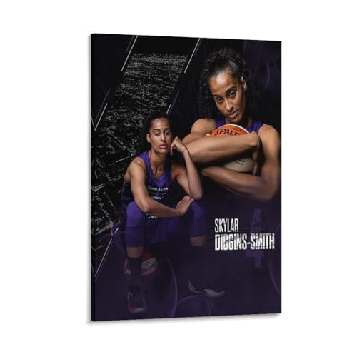 Skylar Diggins-Smith Leinwand-Poster, Gemälde auf Leinwand, Wandkunst, Poster, Rollbild, Wanddekoration, Heimposter, 20 x 30 cm Skylar Diggins-Smith Leinwand-Poster, Gemälde auf Leinwand, Wandkunst, Poster, Rollbild, Wanddekoration, Heimposter, 20 x 30 cm von CZBAIY