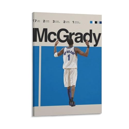 Tracy McGrady Leinwandposter auf Leinwand, Kunstposter und Wandkunst, Bilddruck, moderne Familiendekoration, Poster, 20 x 30 cm Tracy McGrady Leinwandposter auf Leinwand, Kunstposter und Wandkunst, Bilddruck, moderne Familiendekoration, Poster, 20 x 30 cm von CZBAIY