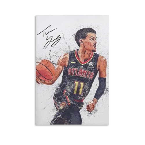 Trae Young Leinwandposter Gemälde auf Leinwand, Wandkunst, Poster, Rollbild, Druck, Wanddekoration, Heimposter, 60 x 90 cm Trae Young Leinwandposter Gemälde auf Leinwand, Wandkunst, Poster, Rollbild, Druck, Wanddekoration, Heimposter, 60 x 90 cm von CZBAIY