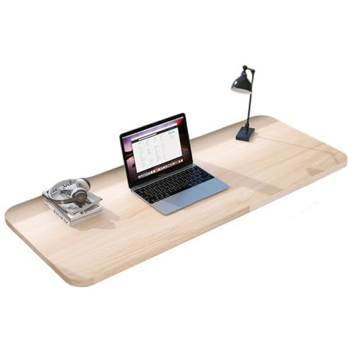 CZDANG An der Wand montierter Klapptisch, klappbare Werkbank aus Holz, Ergänzung for Garage und Schuppen/Heimbüro/Waschküche/Hausbar/Küche und Esszimmer for kleine Räume(Licht Walnuss,110 * 40cm) von CZDANG