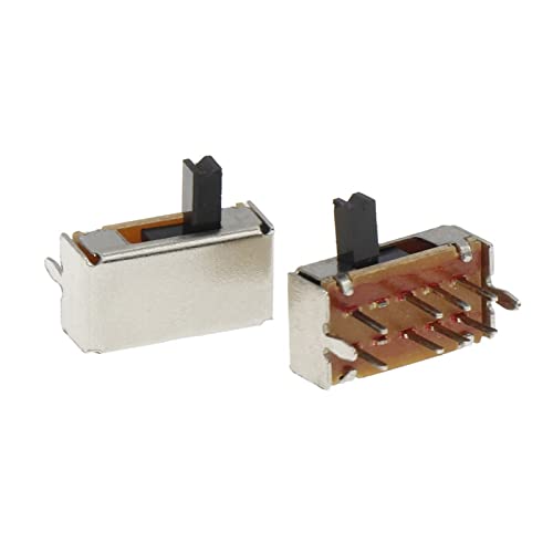 CZDIQXVF Mikroschalter 10 Stück SK23D07 8-polige Leiterplatte 3 Positionen 2P3T DP3T Miniatur-Schiebeschalter Seitenknopf SK23D07VG4 Griff hoch 4 mm CZDIQXVF Mikroschalter 10 Stück SK23D07 8-polige Leiterplatte 3 Positionen 2P3T DP3T Miniatur-Schiebeschalter Seitenknopf SK23D07VG4 Griff hoch 4 mm von CZDIQXVF