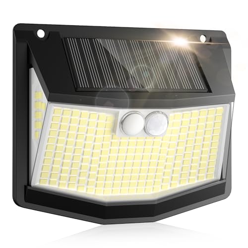 Solarleuchte für den Außenbereich, Bewegungsmelder: 248 LEDs, Solar, für den Außenbereich, Strahler mit Bewegungsmelder, 3 Modi, 270 °, Beleuchtung, Sicherheit, kabellos, IP65, wasserdicht, für Solarleuchte für den Außenbereich, Bewegungsmelder: 248 LEDs, Solar, für den Außenbereich, Strahler mit Bewegungsmelder, 3 Modi, 270 °, Beleuchtung, Sicherheit, kabellos, IP65, wasserdicht, für von CZHHMART