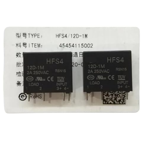 10PCS Solid State Relay HFS4-12D-1M JGC-4F-12D-1M 2A 250VAC CZMDKEXM 10PCS Solid State Relay HFS4-12D-1M JGC-4F-12D-1M 2A 250VAC CZMDKEXM von CZMDKEXM