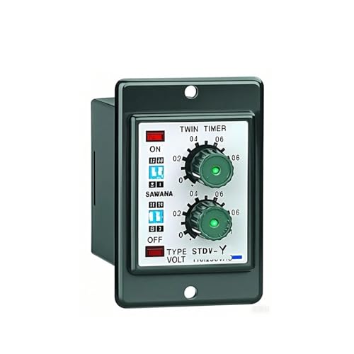 1PC AC24V ATDV-YC Twin Time Relay Multi Range Variable 1S-30H time range CZMDKEXM 1PC AC24V ATDV-YC Twin Time Relay Multi Range Variable 1S-30H time range CZMDKEXM von CZMDKEXM