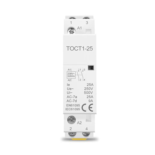 1pc 2P 20A 1NO 1NC 220V/230V 50/60HZ Din rail Household ac Modular contactor CZMDKEXM von CZMDKEXM
