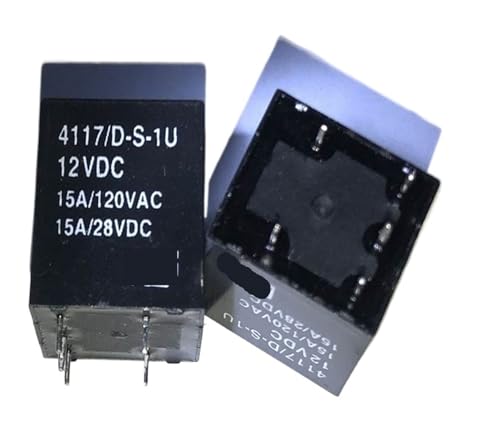 1pc 4117 D-S-1U 12VDC Relay 5pins CZMDKEXM von CZMDKEXM