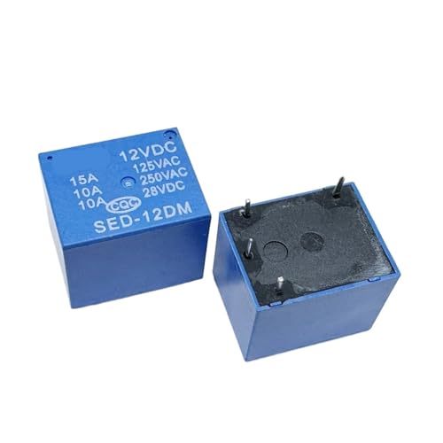 1pc BLUE SED-12DM (T73A-Coil:12V-10A) Relay 4pins CZMDKEXM von CZMDKEXM