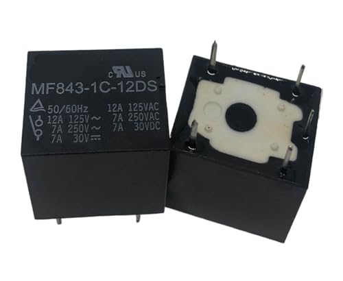 1pc MF843-1C-12DS (T73-1C-12V-12A) Relay 5pins CZMDKEXM von CZMDKEXM