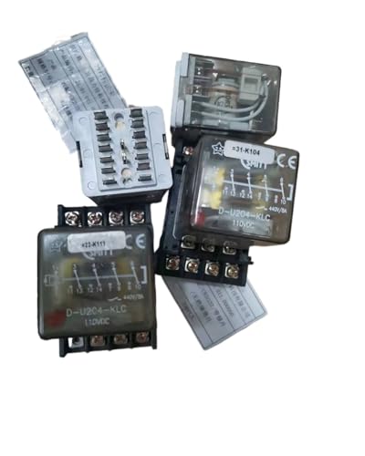 1pcs D-u204-klc 110VDC Molsmit relay DC110V with base CZMDKEXM von CZMDKEXM