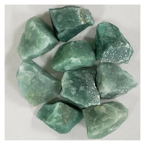 CZMDKEXM 100-110g(3-5pcs) Green Crystal Quartz Raw Rough Home Decor von CZMDKEXM