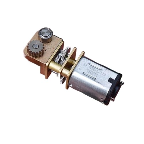 CZMDKEXM 12mm N20 Metal Gearbox Gear Electronic Starter Right Angle DC 3V 3.7V 5V 20RPM Slow Speed Reduction 3D Printing Pinter Pen Engine von CZMDKEXM