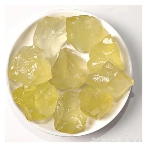 CZMDKEXM 15-20g 1pcs Citrine Crystal Rough Stone Yellow Crystal Stones Minerals Home Decoration von CZMDKEXM