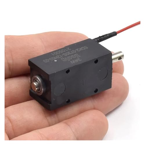 CZMDKEXM 1pc 16mm*18mm SDK2-0730S DC 12V 24W Through Push-Pull Type Bidirectional Self-Holding Solenoid NO Hole von CZMDKEXM