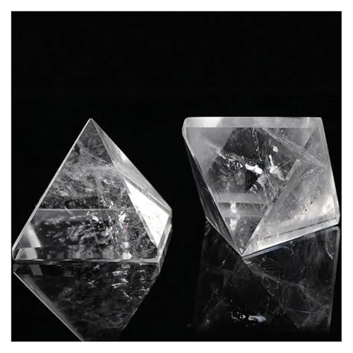 CZMDKEXM 1pcs 3cm White Crystal Pyramid Transparent Quartz Crystal Pyramid Clear Raw Stone CZMDKEXM 1pcs 3cm White Crystal Pyramid Transparent Quartz Crystal Pyramid Clear Raw Stone von CZMDKEXM