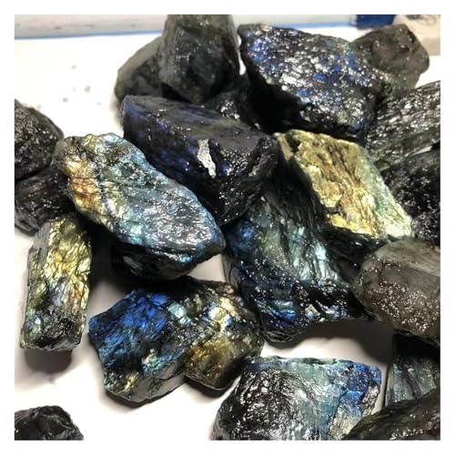 CZMDKEXM 1pcs 50-80g Stone Moon Stone Collection Fish Tank Landscape Crystal raw Stone von CZMDKEXM