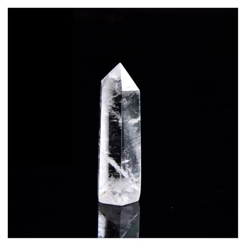 CZMDKEXM 1pcs About70-80mm Crystal Clear Quartz Transparency Quartz Point Stone Home Decor von CZMDKEXM