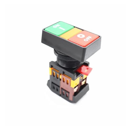 CZMDKEXM 1pcs PPBB-30N 30mm 48V Horse self-Reset Double Double Button with Light Button Power Switch with Light CZMDKEXM 1pcs PPBB-30N 30mm 48V Horse self-Reset Double Double Button with Light Button Power Switch with Light von CZMDKEXM