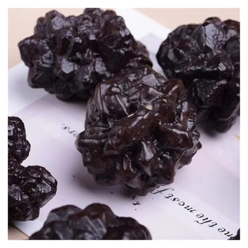 CZMDKEXM 30-40g 1pc Gemstone Black Diamond Crystals Rough Gift von CZMDKEXM